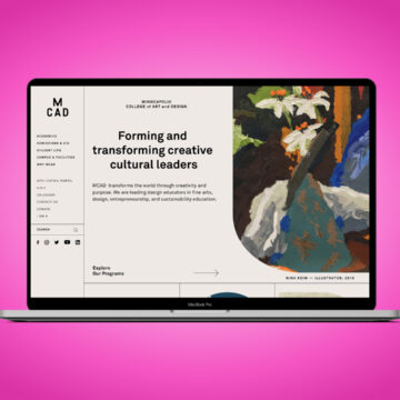 Launched! MCAD website redesign on Drupal 8