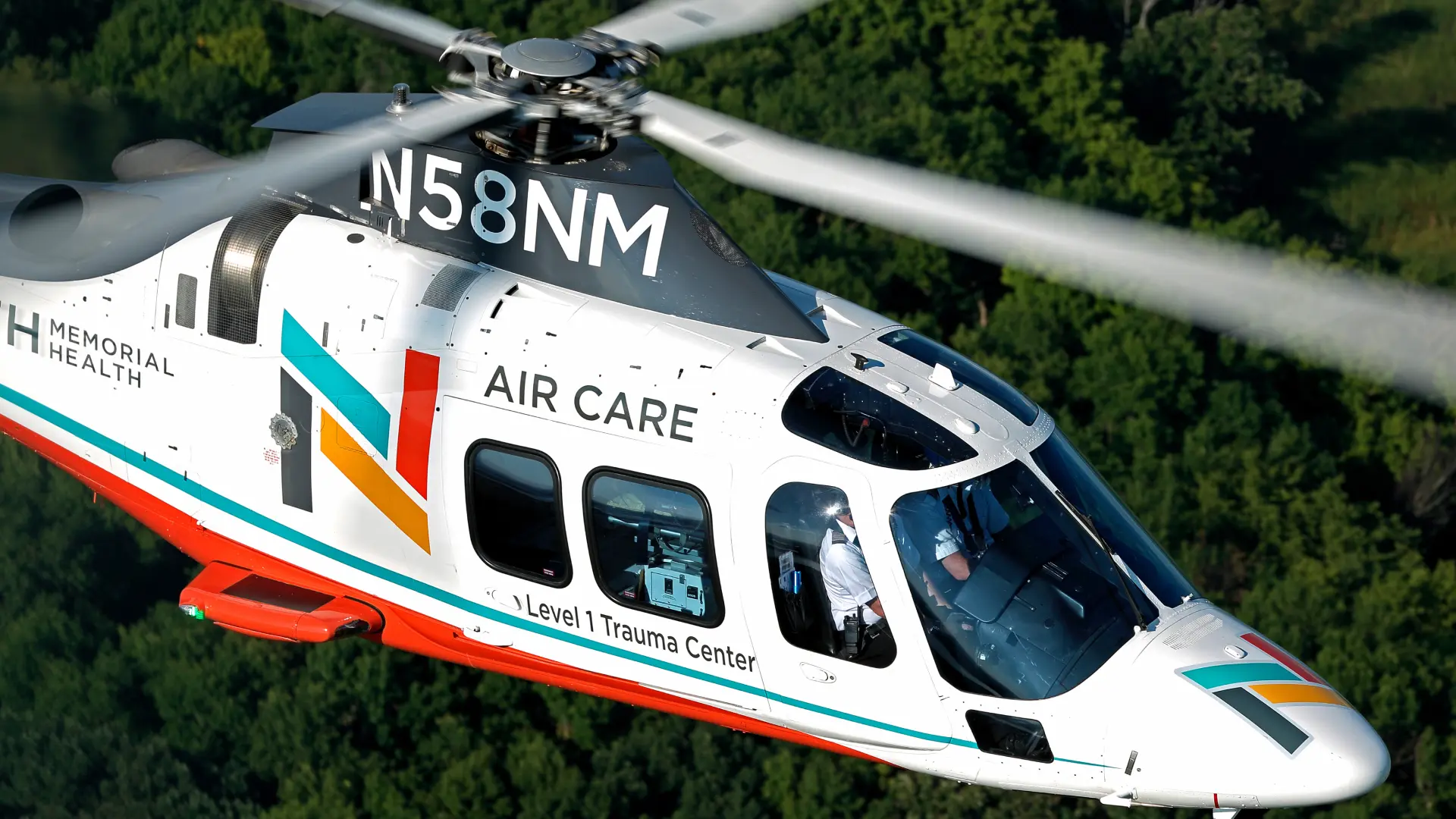 North Memorial Health air EMS helicopter