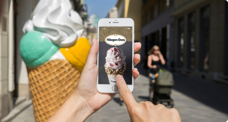 haagen dazs retail app